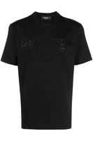 DSQUARED2 REGULAR FIT COTTON T SHIRT Size: L,  colour: BLACK