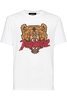 DSQUARED2 REGULAR FIT TIGER T SHIRT Size: M,  colour: WHITE