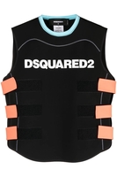 DSQUARED2 SCUBA GILET Size: 48,  colour: BLACK