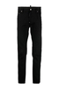 DSQUARED2 SOLID BLACK SKATER JEANS Size: 46,  colour: BLACK
