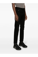 DSQUARED2 SOLID BLACK SKATER JEANS Size: 50,  colour: BLACK