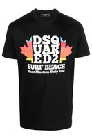 DSQUARED2 SURF BEACH T SHIRT Size: XXL,  colour: BLACK