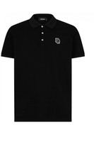 DSQUARED2 TENNIS FIT LOGO POLO SHIRT Size: S,  colour: BLACK