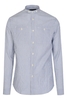 DSQUARED2 TEXTURED STRIPE SHIRT Size: 46,  colour: BLUE