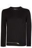 DSQUARED2 WOMENS HIGH NECK+ZIP Size: S,  colour: BLACK