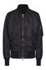 VALENTINO BLACK UNTITLED STUD BOMBER Size: 50,  colour: BLACK