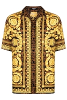 VERSACE BAROCCO SHIRT Size: 46,  colour: BLACK