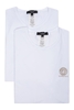 VERSACE BI-PACK T SHIRT Size: 4,  colour: WHITE