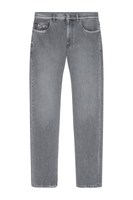 VERSACE BIGGIE WASHED DENIM JEANS Size: 36,  colour: GREY