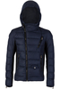 Versace Blue Padded Down Jacket