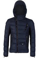Versace Blue Padded Down Jacket