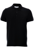 Versace Chest Applique Polo Black