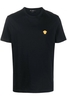 VERSACE COMPACT COTTON MEDUSA LOGO T SHIRT Size: M,  colour: BLACK