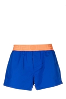 VERSACE CONTRAST WASITBAND SWIMSHORT Size: 3,  colour: BLUE