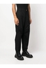 VERSACE COTTON COMABAT TROUSERS Size: 48,  colour: BLACK