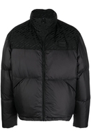 VERSACE DETACHABLE SLEEVE DOWN JACKE Size: 48,  colour: BLACK
