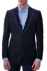 Versace Floral Embroidered Suit Jacket