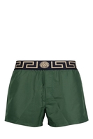 VERSACE GRECA BAND SWIMSHORTS Size: 5,  colour: GREEN