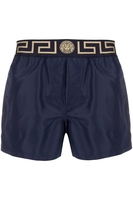 VERSACE GRECA SHORT SWIMSHORTS Size: 4,  colour: NAVY