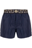 VERSACE GRECA SHORT SWIMSHORTS Size: 5,  colour: NAVY