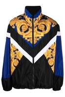 VERSACE GRECA TECHNICAL TRACK JACKET Size: 48,  colour: NAVY