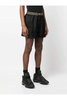 VERSACE GRECA WAISTBAND SHORTS Size: 3,  colour: BLACK
