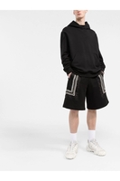 VERSACE GREEK PRINT JOGGERS Size: L,  colour: BLACK