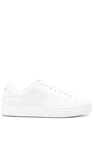 VERSACE LEATHER LOW SNEAKERS Size: 42,  colour: WHITE
