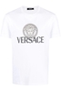 VERSACE MEDUSA COMPACT COTTON T SHIRT Size: M,  colour: WHITE