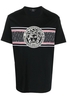 VERSACE MEDUSA EMBROIDERED T SHIRT Size: S,  colour: BLACK