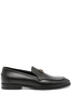 VERSACE MEDUSA LEATHER LOAFERS Size: 43,  colour: BLACK