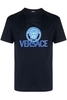 VERSACE MEDUSA LOGO COTTON T SHIRT Size: XL,  colour: NAVY