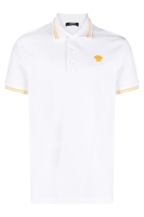 VERSACE MEDUSA POP PIQUET POLO Size: L,  colour: WHITE