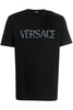 VERSACE OVER FIT COTTON T SHIRT Size: M,  colour: BLACK
