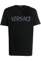 VERSACE OVER FIT COTTON T SHIRT Size: S,  colour: BLACK