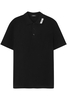 VERSACE PIQUET POLO WITH EMBROIDERY COLLAR BRANDING Size: XXL,  colour: