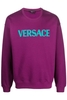 VERSACE RICAMO SWEATSHIRT Size: XL,  colour: PURP