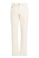 VERSACE RINSED DENIM JEANS Size: 32,  colour: ECRU