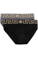 VERSACE TWO PACK SLIP BRIEFS Size: 5 IT50,  colour: VARIOUS