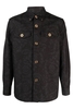 VERSACE WESTERN OVERSHIRT Size: IT48 UK38,  colour: CHARCOAL