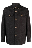 VERSACE WESTERN OVERSHIRT Size: IT50 UK40,  colour: CHARCOAL