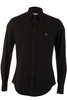 Vivienne Westwood 1 Button Poplin Black Shirt