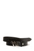 Vivienne Westwood 5874 Black Leather Belt