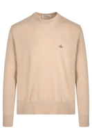 VIVIENNE WESTWOOD ALEX CREWNECK ORB SWEATER Size: XXL,  colour: BEIGE