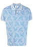 VIVIENNE WESTWOOD ALL OVER ORB POLO SHIRT Size: L,  colour: BIEG