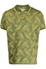 VIVIENNE WESTWOOD ALL OVER ORB POLO SHIRT Size: XXL,  colour: NAVY