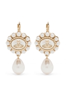 VIVIENNE WESTWOOD AMAYA DROP EARRINGS Size: One,  colour: GOLD