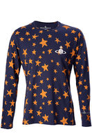 Vivienne Westwood Anglomania Star Long Sleeved T-Shirt