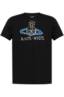 VIVIENNE WESTWOOD ANTIWASTE CLASSIC T-SHIRT Size: L,  colour: BLACK