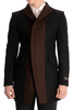 Vivienne Westwood Asymmetric Contrast Panel Coat